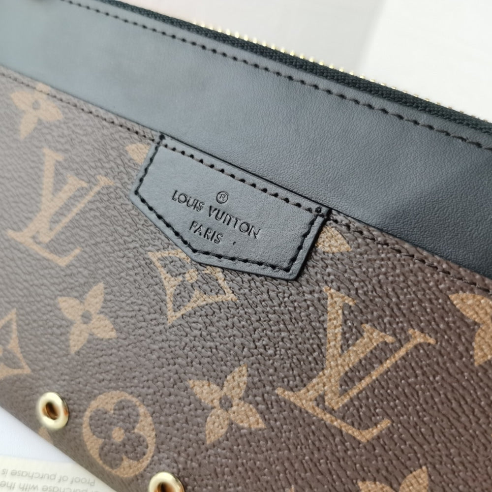 Louis Vuitton Zippy Dragonne Wallet Brown 19Cm M69407