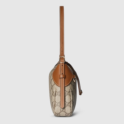 GUCCI GG Emblem small shoulder bag