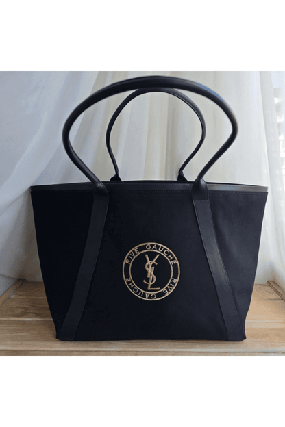 Saint Laurent RIVE GAUCHE tote bag in canvas