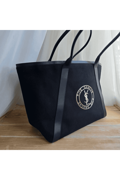 Saint Laurent RIVE GAUCHE tote bag in canvas
