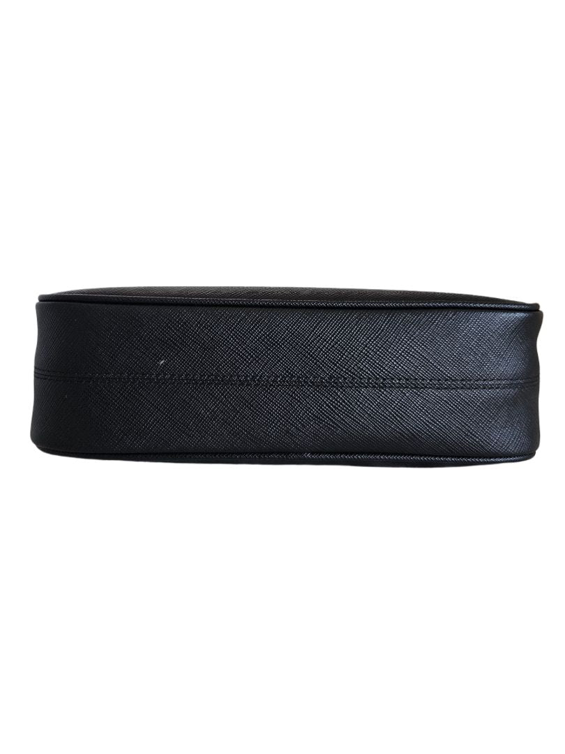 Prada Black Leather 2005 Re-Edition Bag