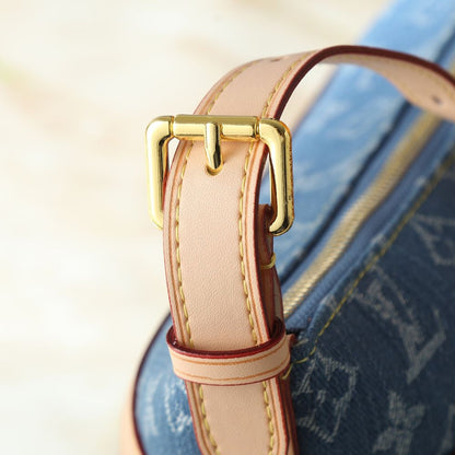 Louis Vuitton Cruiser Toiletry Bag Blue Denim 22Cm M27945