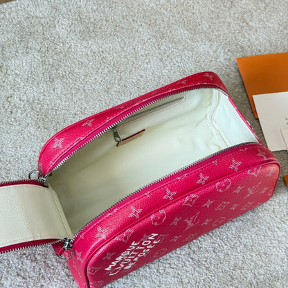 Louis Vuitton BB Dopp Kit Pondichery Pink 26cm M26870