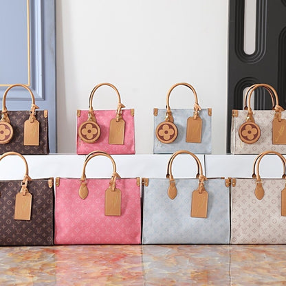 Louis Vuitton Onthego MM Monogram Origine Ebène 35Cm