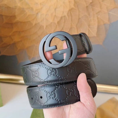 Gucci GG Marmont Reversible Belt Black Maxi 774153 AABZA 1000
