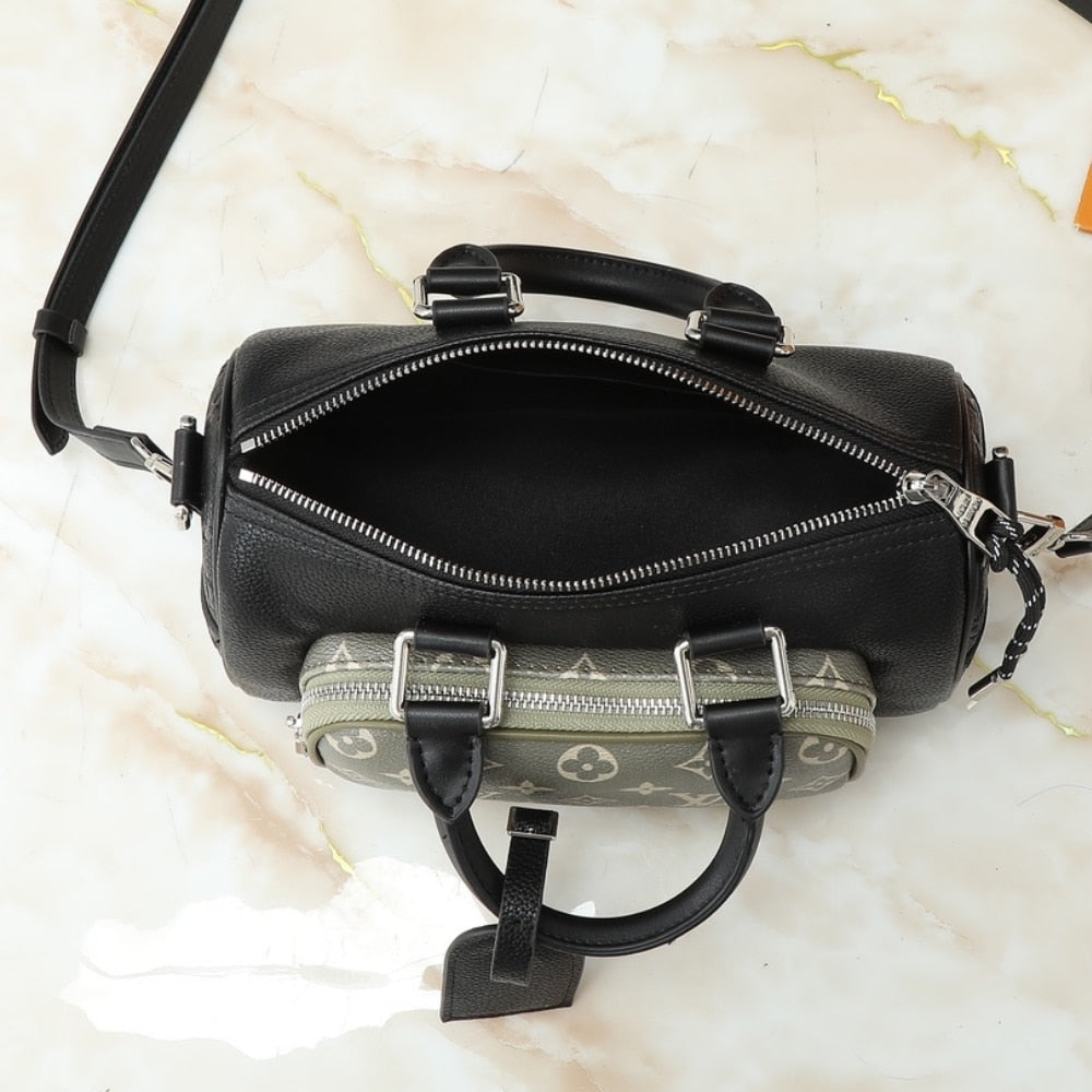 Louis Vuitton Keepall Bandoulière 25 Bag Black 25Cm