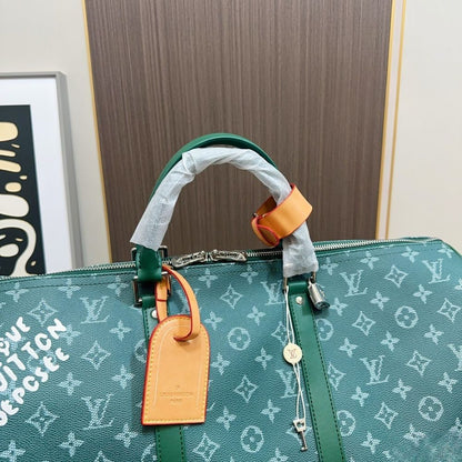 Louis Vuitton Keepall Bandoulière Epicea Green 50Cm M26866