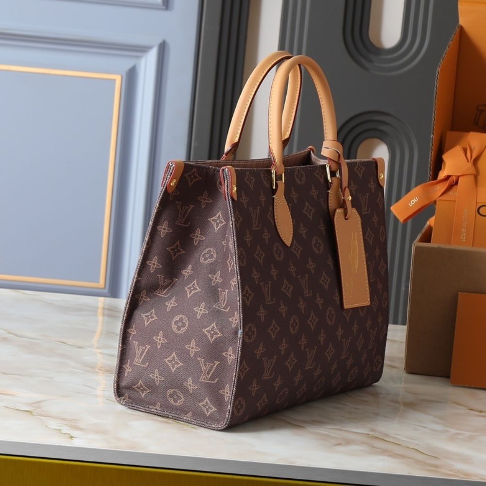 Louis Vuitton Onthego MM Monogram Origine Ebène 35Cm