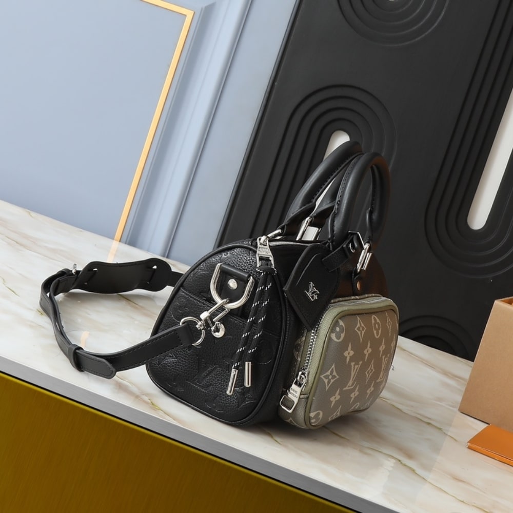 Louis Vuitton Keepall Bandoulière 25 Bag Black 25Cm