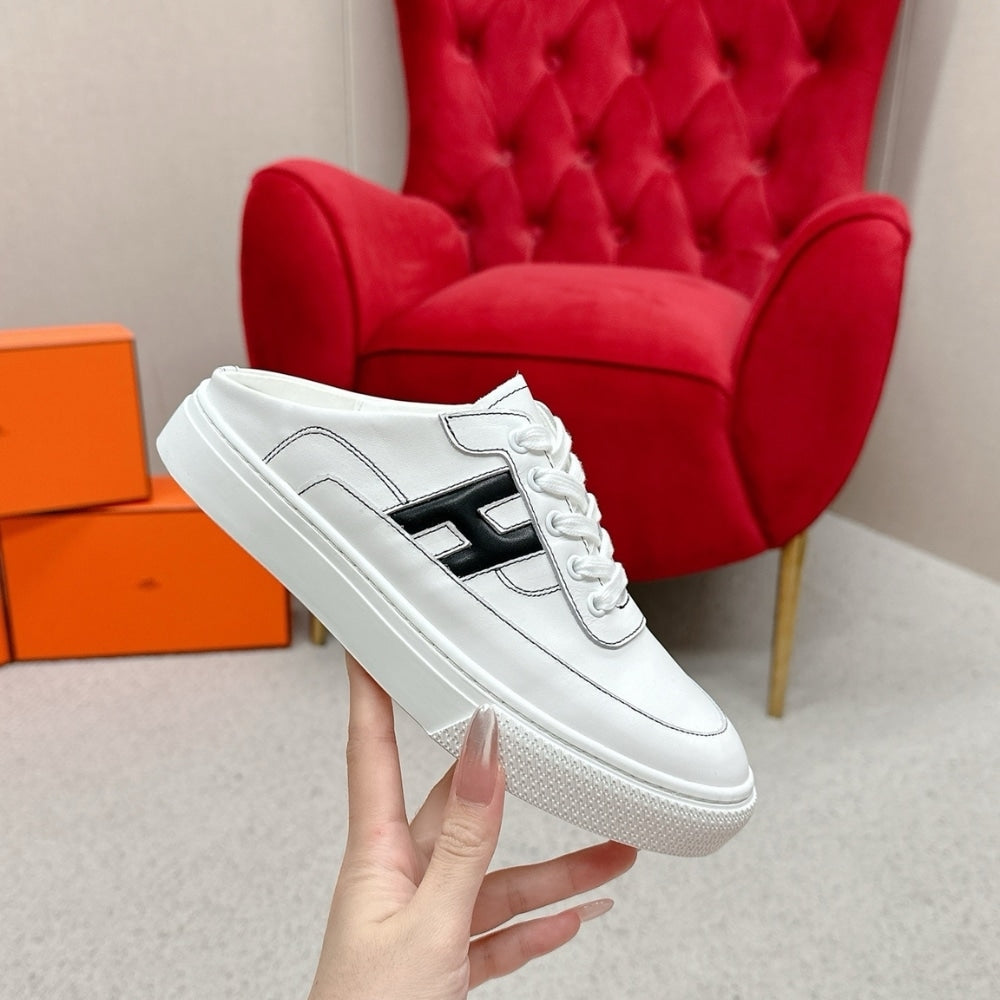 Hermes Keep Sneaker White