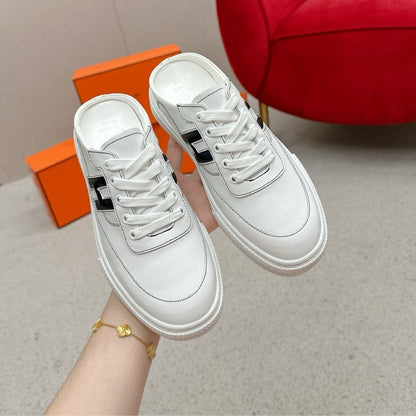 Hermes Keep Sneaker White