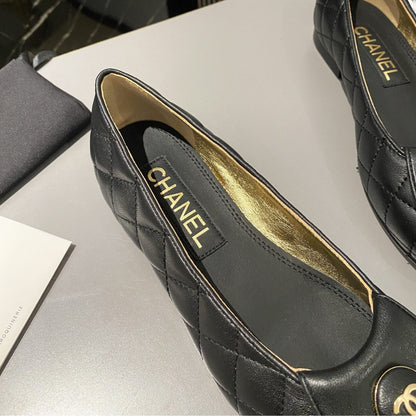 Chanel Ballet Flats Black