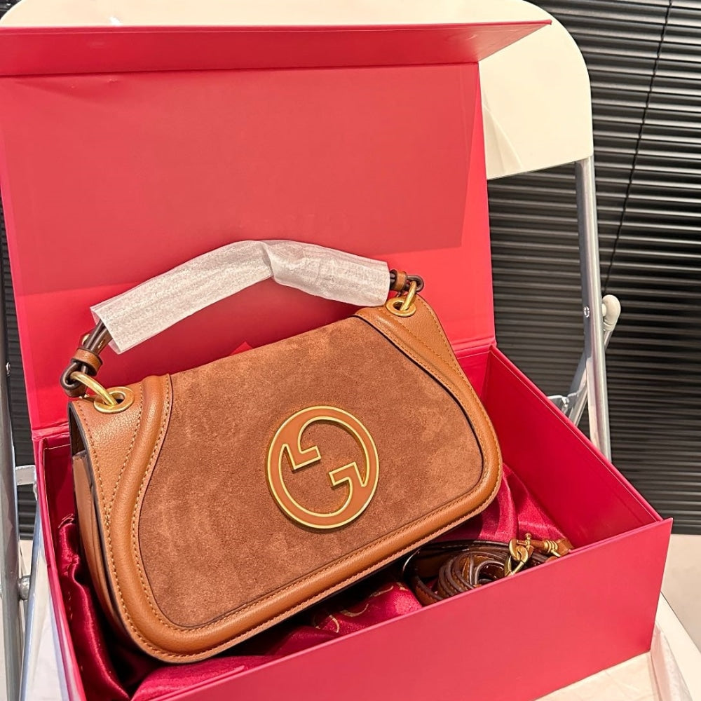 Gucci Blondie Small Shoulder Bag Light Brown 26Cm 815715 CAAAU 2808