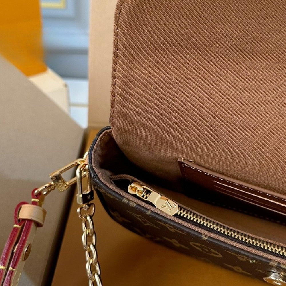 Louis Vuitton Ivy Bag Brown 22Cm M81911