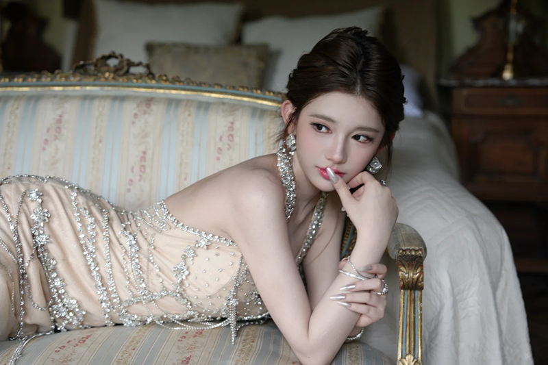 Light apricot halter neck fitted waist slim fishtail skirt long ball gown R8650