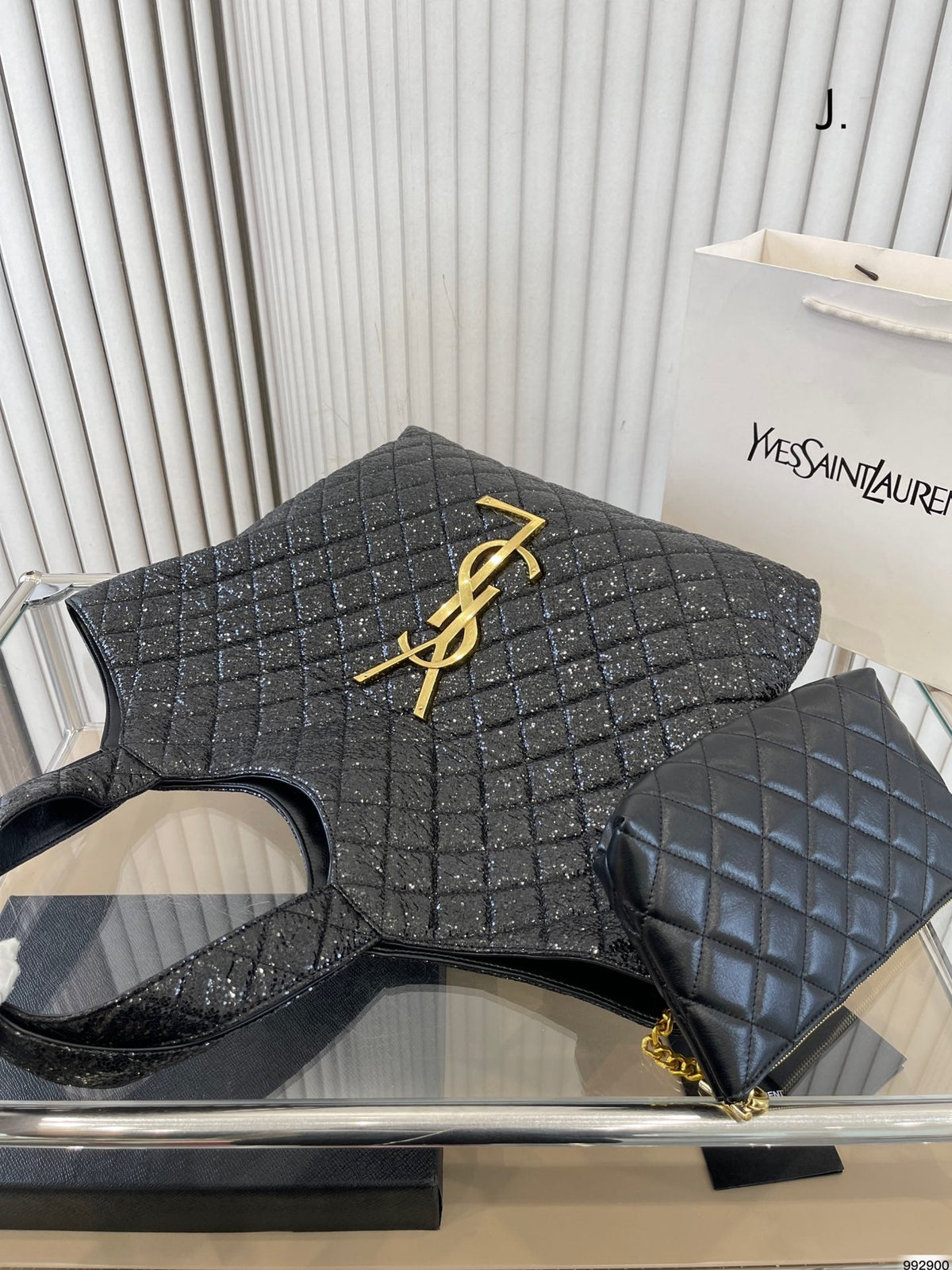 Women Saint Laurent Icare Maxi Shopping Bag In Quilted