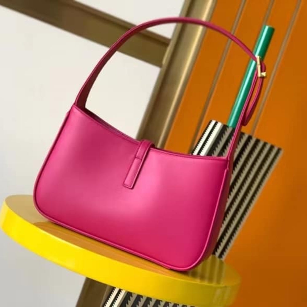 Saint Laurent Le 5 À 7 Hobo Bag In Smooth Pink 25Cm
