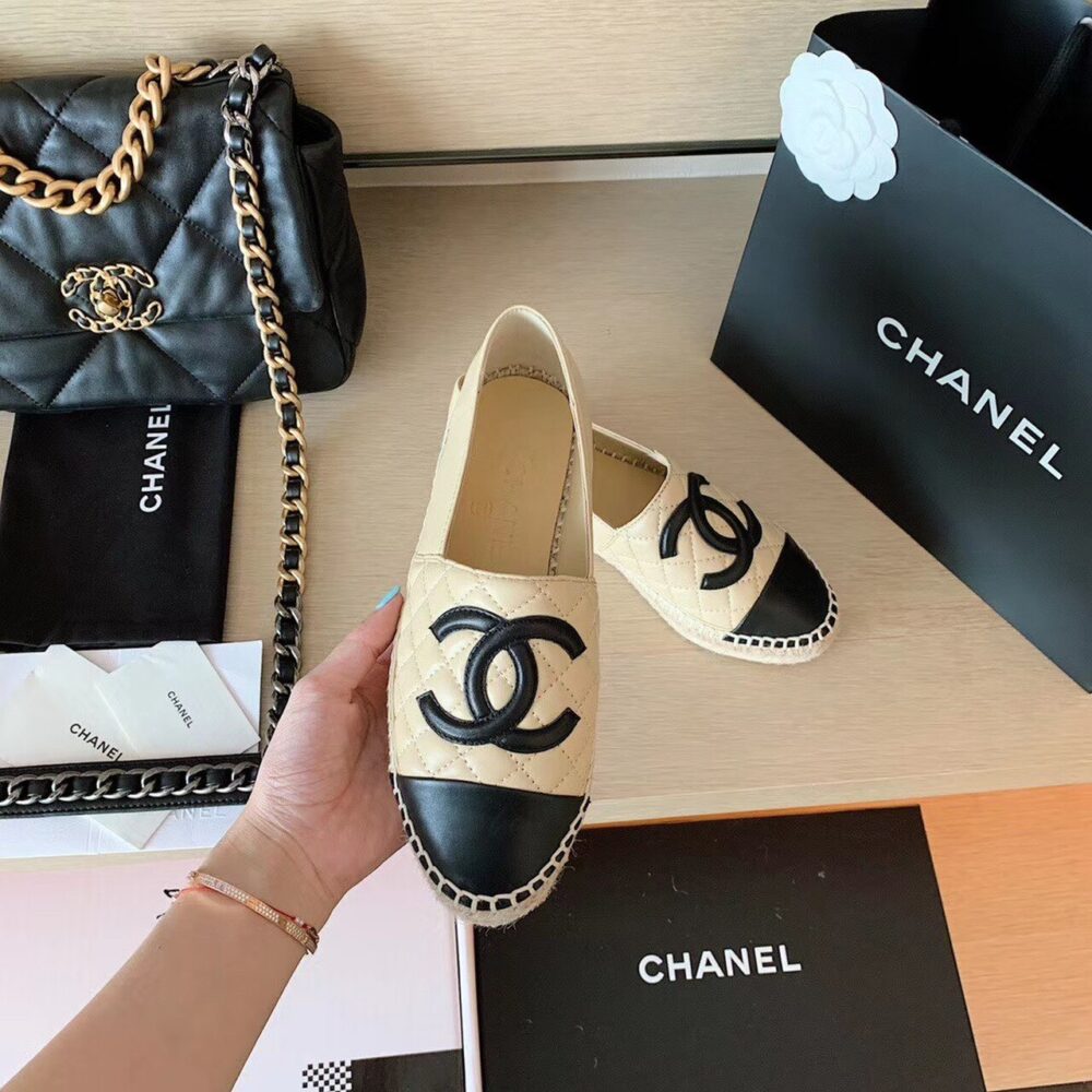 Chanel Espadrilles Shoes In Beige G29762