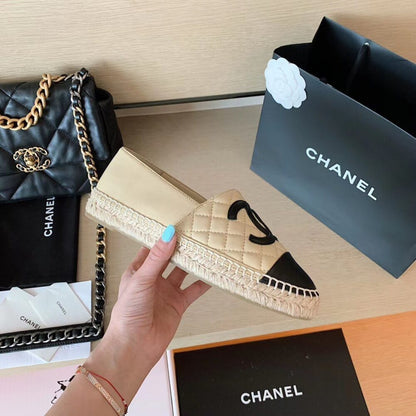 Chanel Espadrilles Shoes In Beige G29762