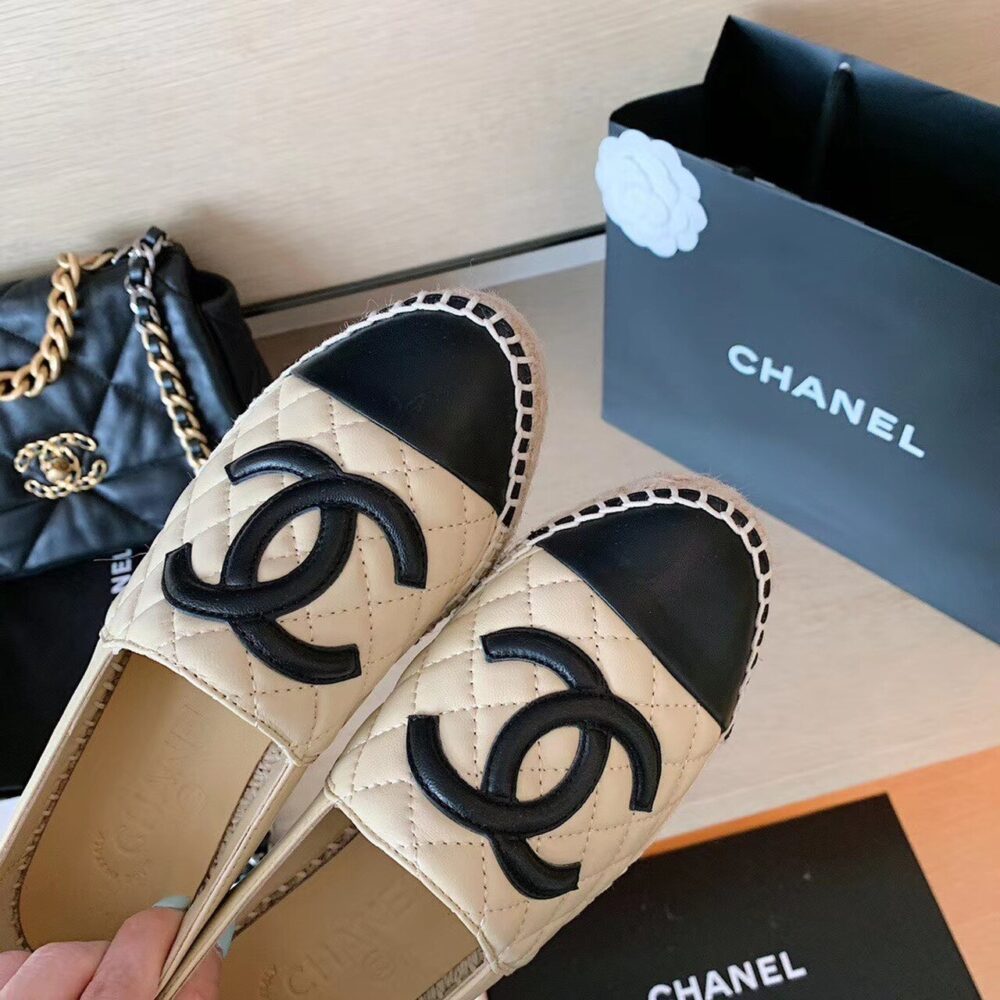 Chanel Espadrilles Shoes In Beige G29762