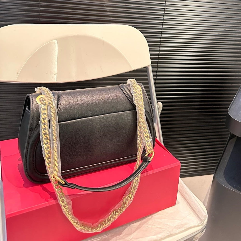 Gucci Blondie Small Shoulder Bag Black 26Cm 815715 AAEEX 1000