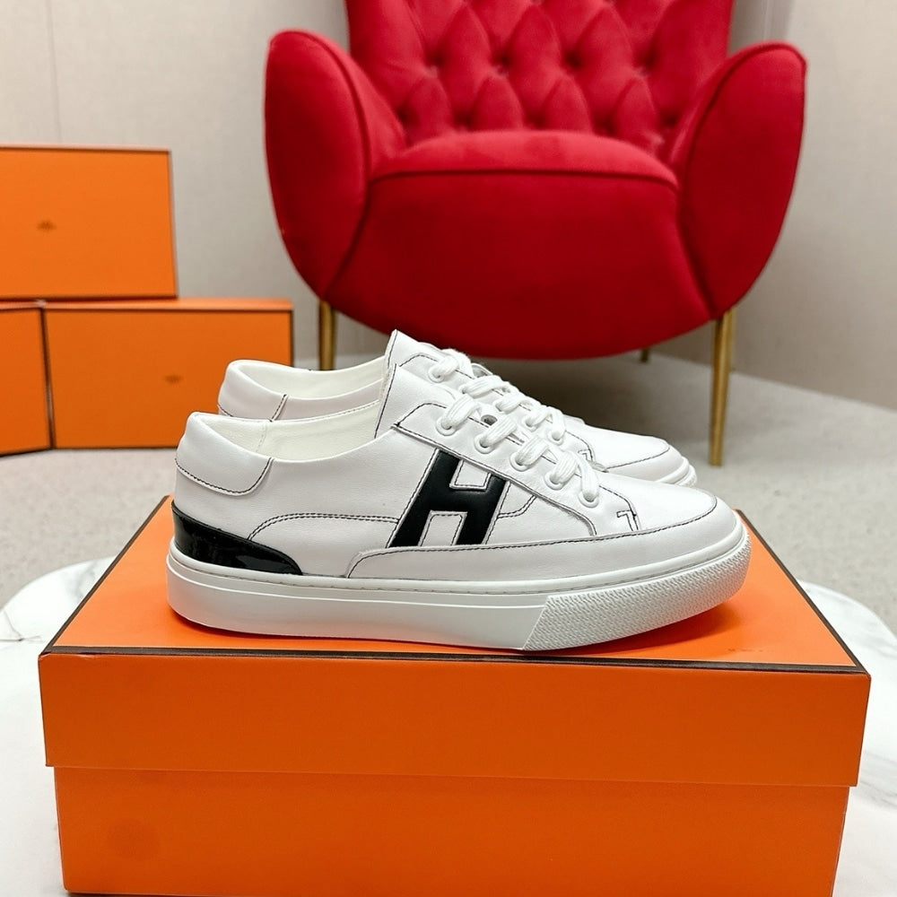 Hermes Deep Sneaker White