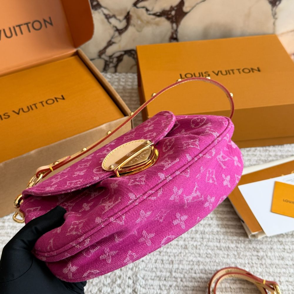 Louis Vuitton Sunset Fuchsia Denim 23Cm M28291