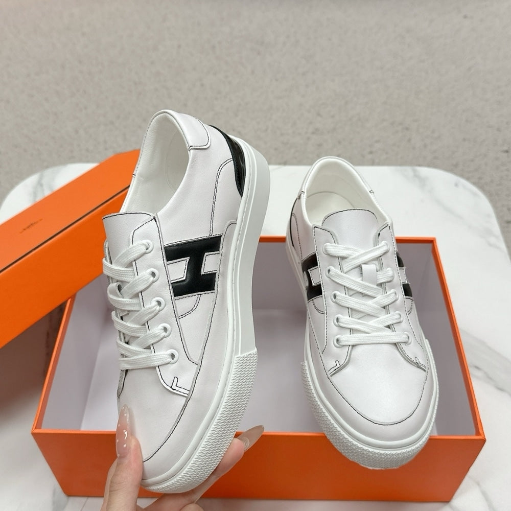 Hermes Deep Sneaker White