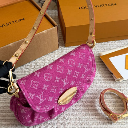 Louis Vuitton Sunset Fuchsia Denim 23Cm M28291
