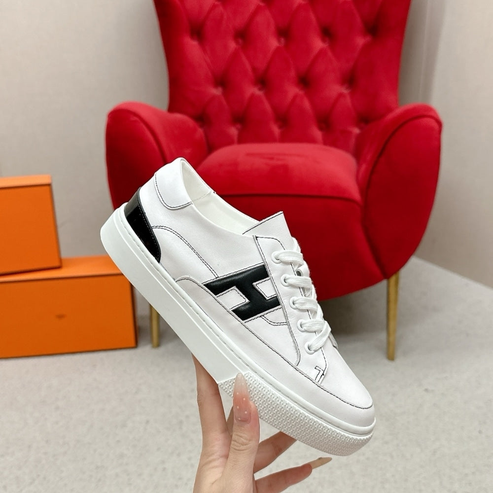 Hermes Deep Sneaker White