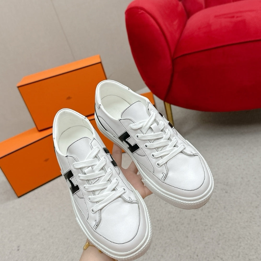 Hermes Deep Sneaker White