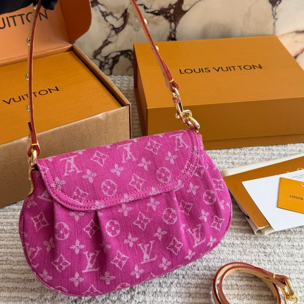 Louis Vuitton Sunset Fuchsia Denim 23Cm M28291