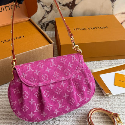 Louis Vuitton Sunset Fuchsia Denim 23Cm M28291