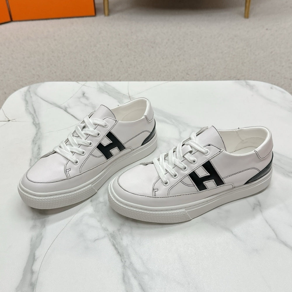 Hermes Deep Sneaker White