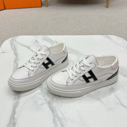Hermes Deep Sneaker White