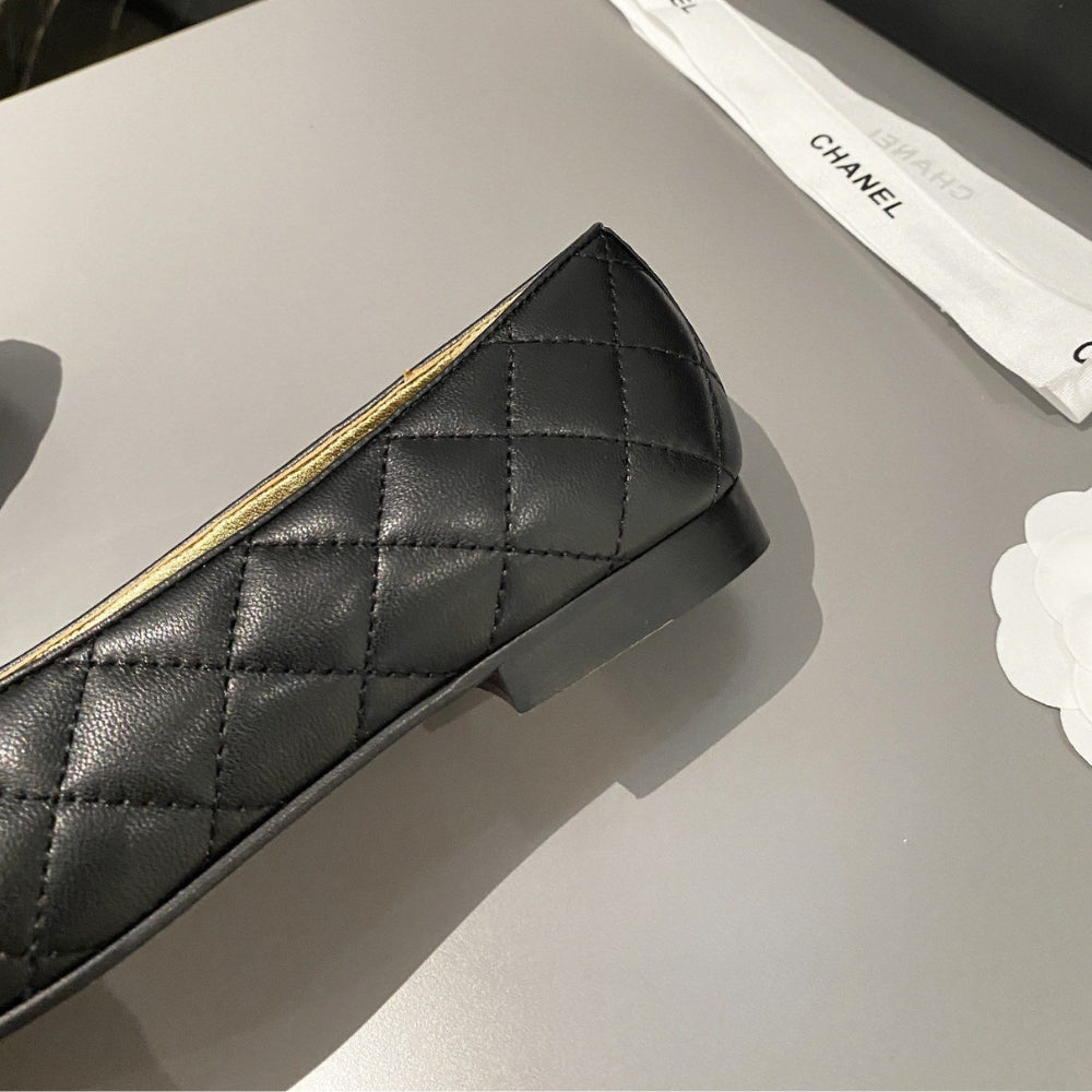 Chanel Ballet Flats Black