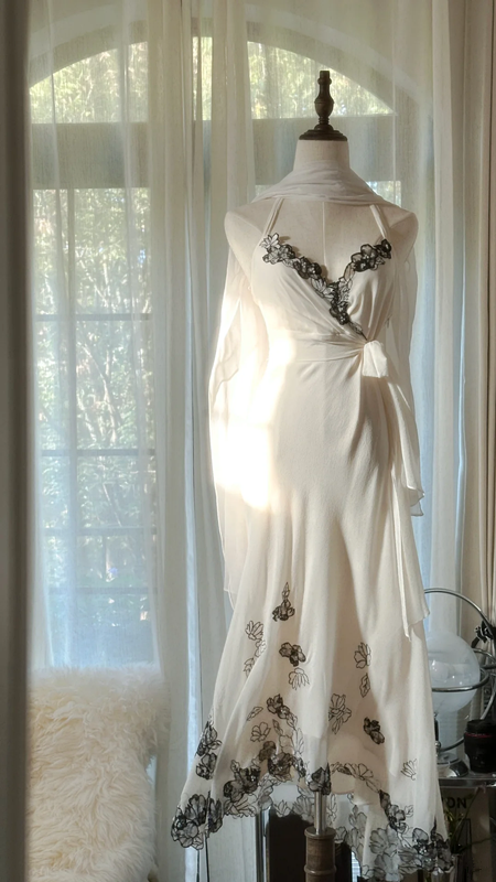 White halter neck fitted waist slim-fit lace skirt long ball gown R7695