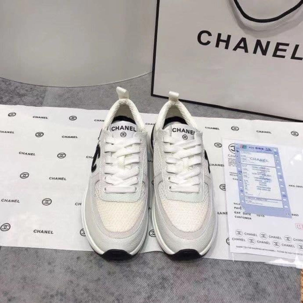Chanel CC Sneakers White