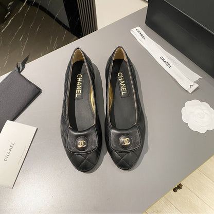 Chanel Ballet Flats Black