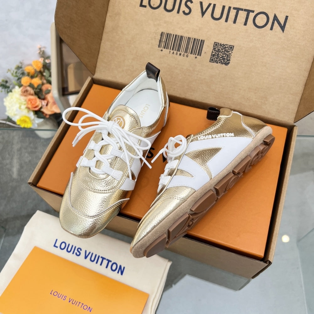 Louis Vuitton LV Sneakerina Gold 1AICAN