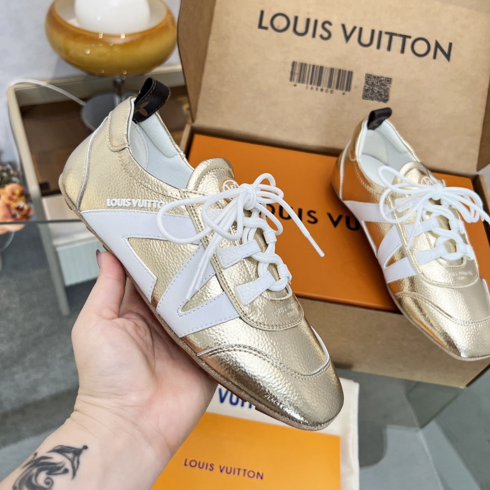 Louis Vuitton LV Sneakerina Gold 1AICAN