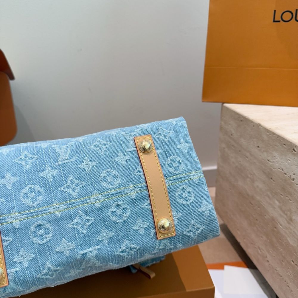 Louis Vuitton Carryall PM Blue 30Cm
