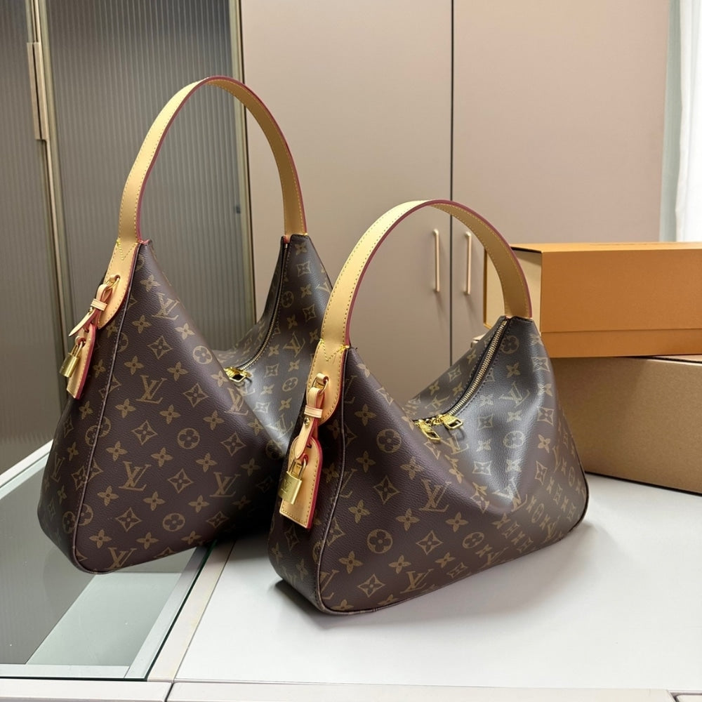 Louis Vuitton Slouchy MM Bag Brown 40Cm M12098