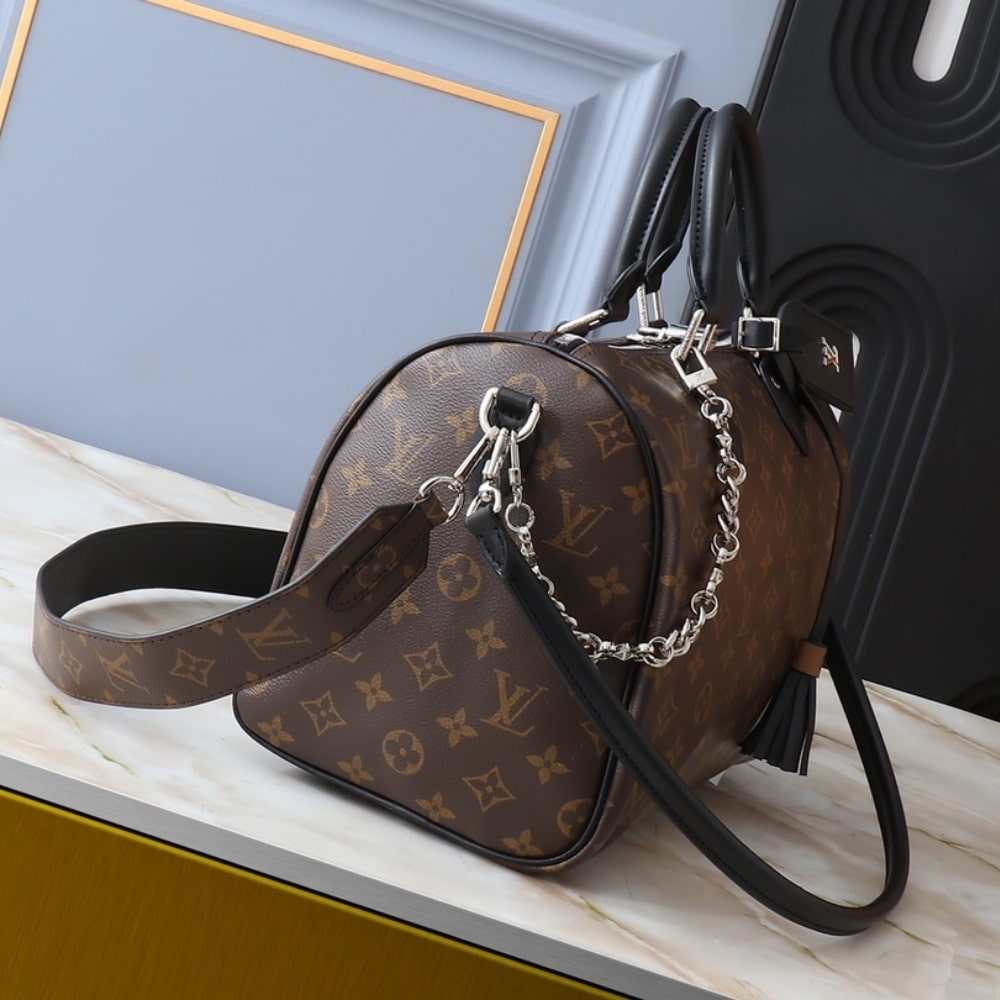 Louis Vuitton Speedy Soft 30 Dark Brown 30Cm M12243