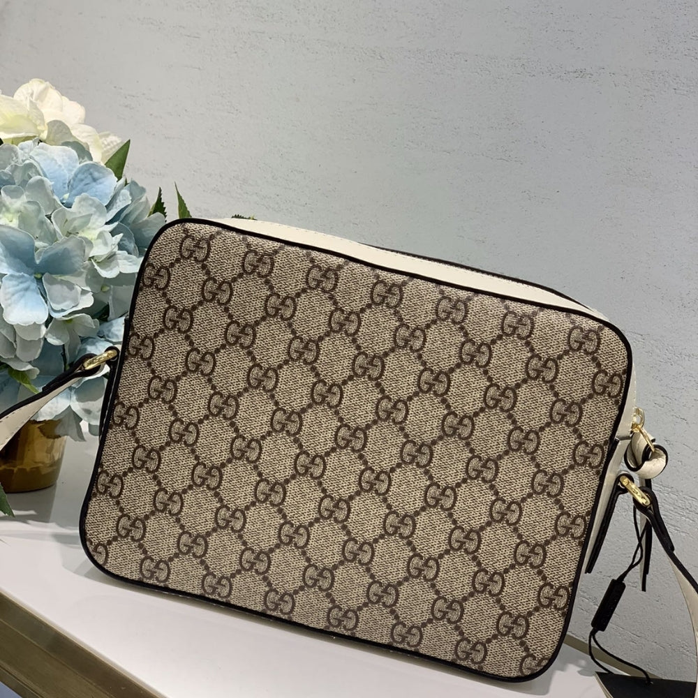 Gucci Horsebit 1955 Small Shoulder Bag Beige And Ebony 23Cm 645454 92TCG 9761