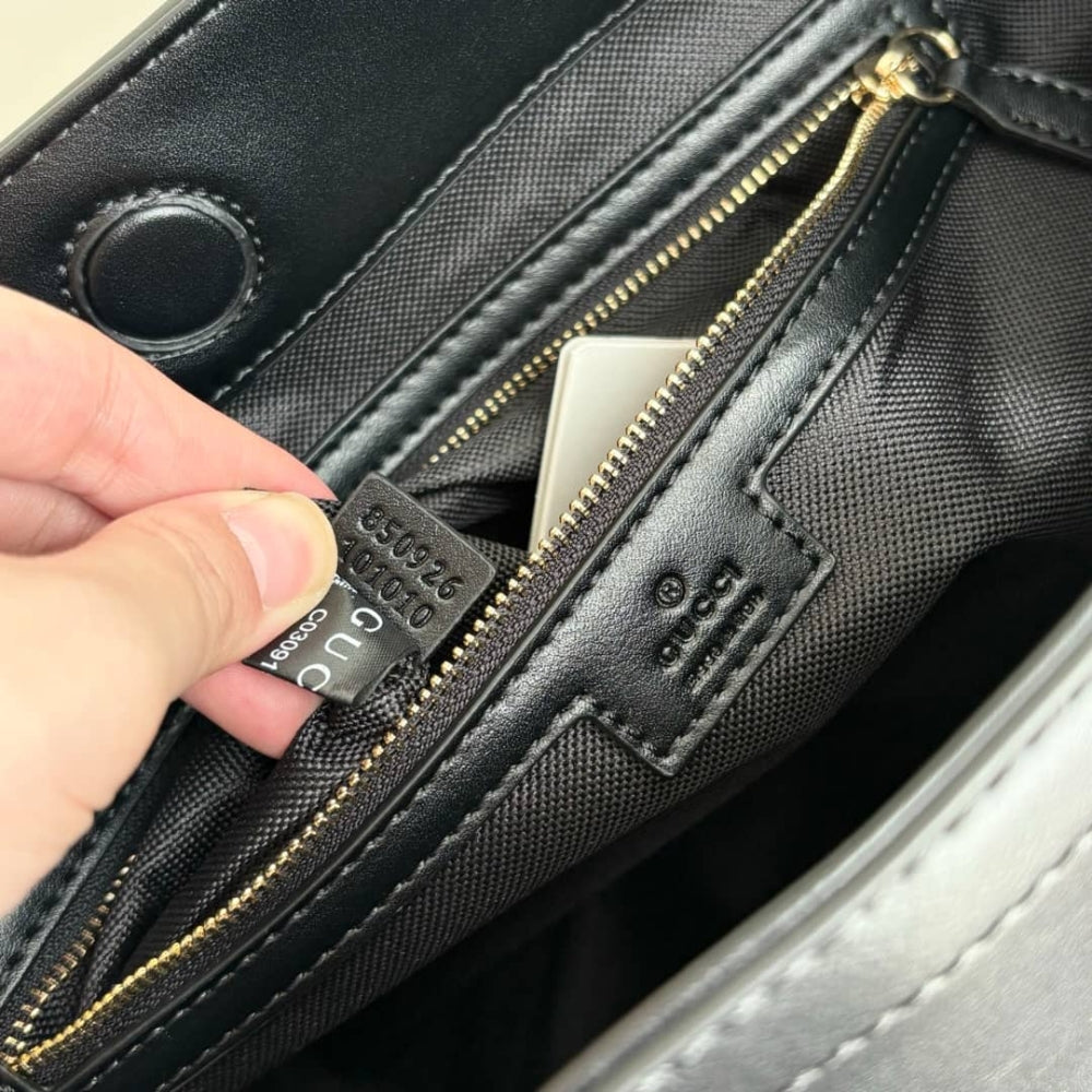 Gucci Beatrix Medium Tote Bag Black 35Cm