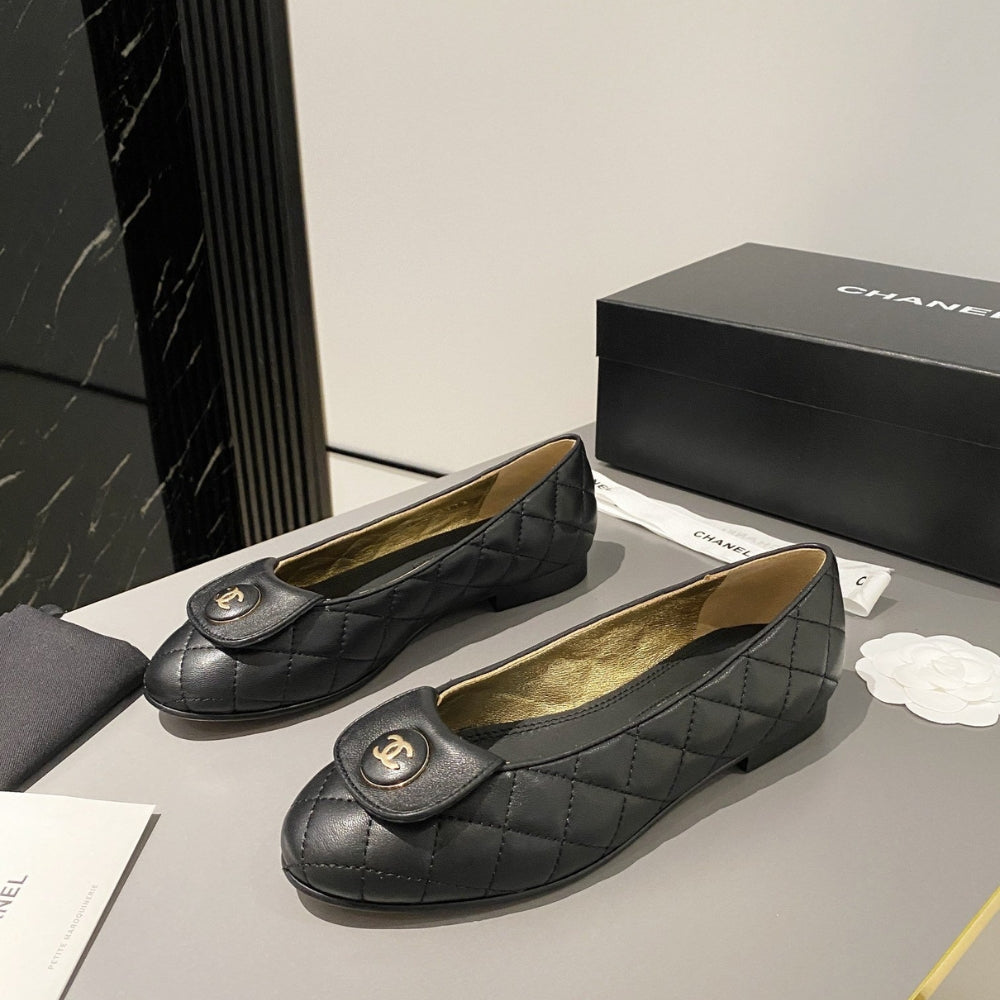Chanel Ballet Flats Black