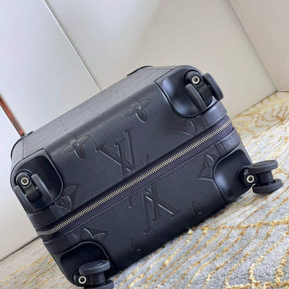 Louis Vuitton Horizon 55 Carry On Suitcase Monogram Empreinte Giant Black 55Cm M46115