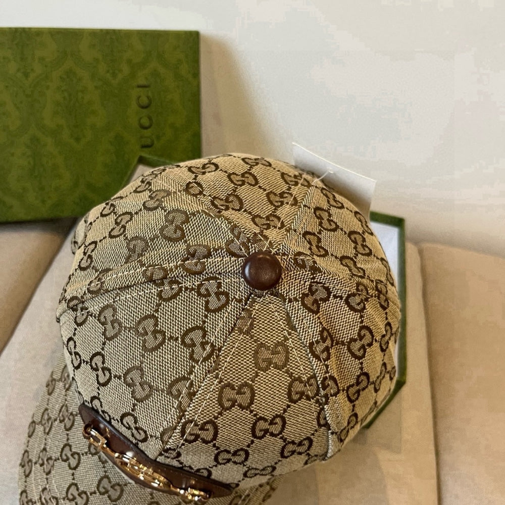 Gucci Supreme Baseball Cap Brown