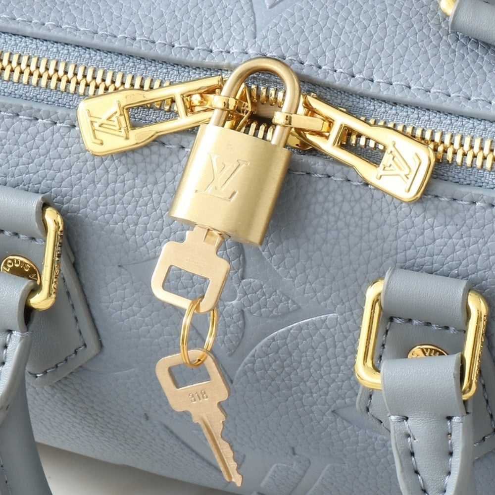 Louis Vuitton Speedy Bandoulière 20 Bag Light Blue 20Cm